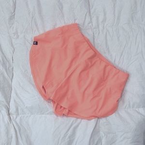 Oiselle banana split shorts